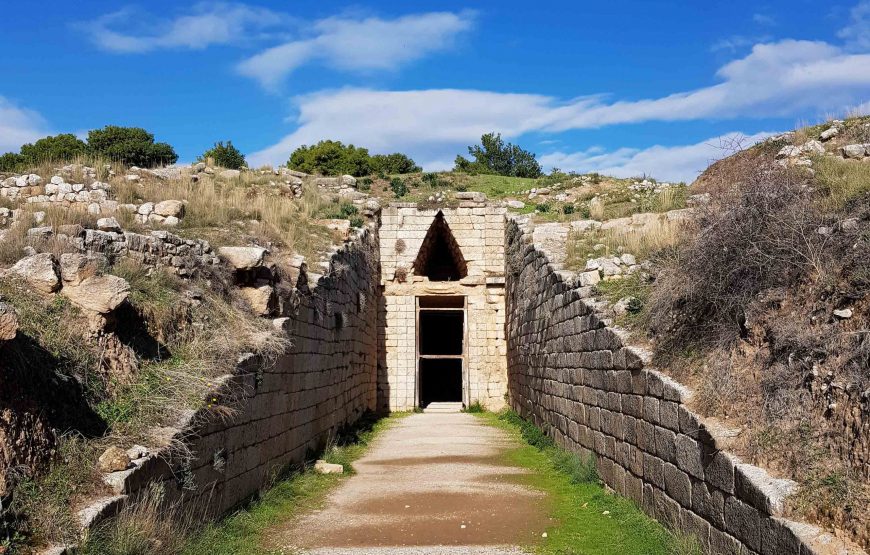 Mycenae “in the footsteps of the Myth” and Nafplio Full-day Tour from Athens (Private)